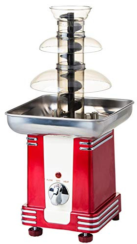 sjdoPulse Máquina De Fuente De Chocolate, Máquina Automática Pequeña De Cascada Comercial, Máquina De Jugo, Torre De Pulverización Doméstica, Máquina De Cascada para Fiesta