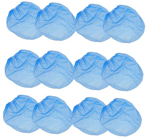 Hemobllo Blauer Farbfilterbeutel aus Polyester 12 Stück Elastische Öffnung für 2-gallonen Farbeimer zum Filtern von Farbpartikeln und Chemikalien