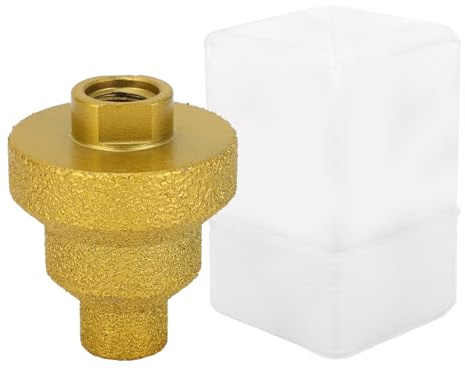 Broca Escalonada Multicapa 20-35-50mm, Vástago M14 para Hormigón/Mármol/Azulejos, Escariador Cónico Eficaz
