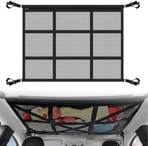 Universal Doppelschicht Gepäcknetz Auto - 80×52cm Auto Gepäcknetz