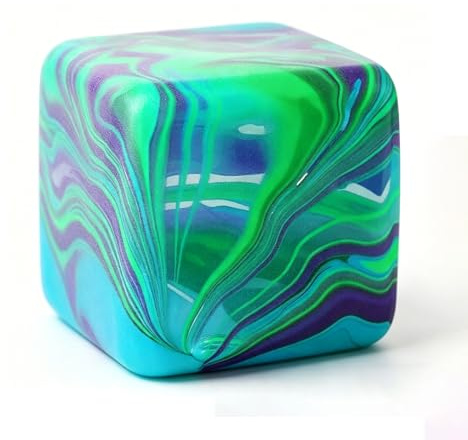 Nice Cube Anti Stress 6cm Ice Cube Stressball (Grün)