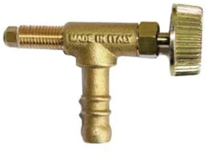 Rubinetto fornellone per gas metano