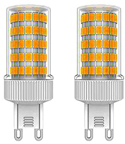 ZHIYUE 2 Stück G9 10W LED Birne Äquivalente Halogenbirnen 100W G9 1000LM Energiesparlampen G9 Sockel Led Lampe AC 220-240V Nicht Dimmbar Warmweiß 3000K G9 Kapselbirne