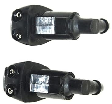 SAQIYEU Rociador Lavaparabrisas Compatible con Jeep para Commander 2006 2007 2008 2009 2010 2 Piezas Boquilla De Limpieza De Parabrisas Boquilla De Lavado 68260443AA