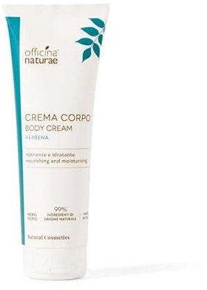 Officina Naturae | Crema Corpo Verbena Idratante e Nutriente, Texture Leggera, Profumo Fresco, 200ml
