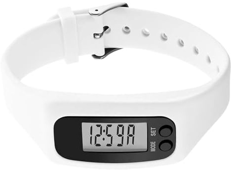 Klocka Med Stegräknare Mobilfri LCD-Display Lättviktsarmband Fitness