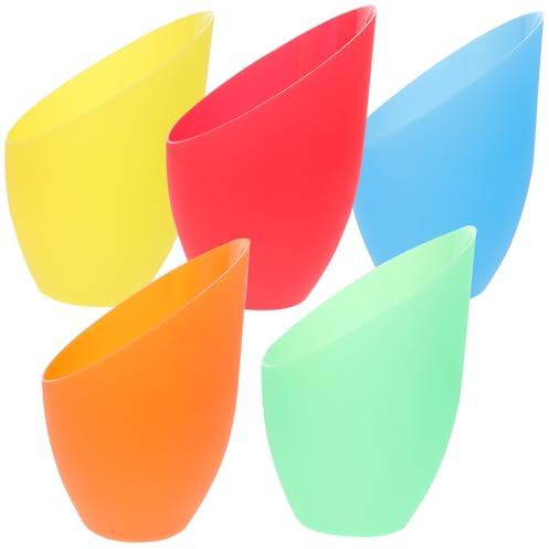 FOYTOKI Paralume 5 Pezzi Facile da Installare in Plastica a Forma di Ferro di Cavallo Resistente per Lampada da Tavolo per Soggiorno