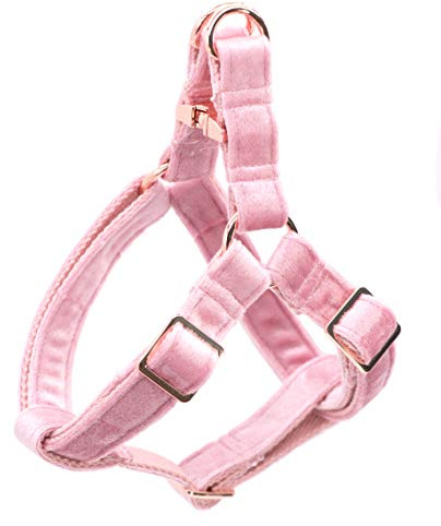 ARING PET Velvet No Pull Dog Halter Harness, Adjustable Heavy Duty for Small to Large Dogs