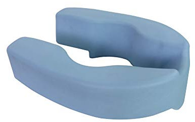 Rialzo Wc e Bidet - Idrorepellente e Lavabile - Perfetto per Persone Anziane e Disabili - Colore Blu - 33x46x10 cm