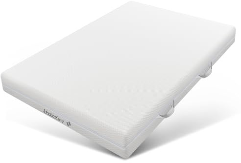Crlnaup Kallskummadrass, 160 x 200, 7-zons komfortskummadrass, 20 cm hög, H3, H2, ergonomisk kall skummadrass med handtag och överdrag, tvättbar klimatfiber, quiltad med dragkedja runtom