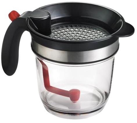Séparateur de Graisse Pour Sauce et Jus Écumeur De Graisse 1 Litre