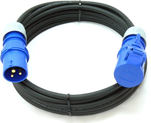 camping kabel 10 meter cee verlängerungskabel 10m außen H07RN-F 3x1,5 PCE strom wohnwagen kabel landstromanschluss wohnmobil caravan adapter verlängerung stromkabel verlaengerungskabel outdoor