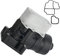 NSGMXT Carcasa del filtro de aceite, Tapa del filtro & Radiador & sello 1.6 TDI 2.0 TDI 03L115389C 03L115389B 03L115389H