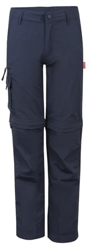 Trollkids Quick-Dry Zip-Off Byxor Oppland, Marinblå, 158