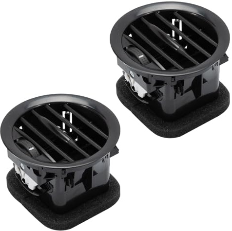 MangWany 2pacs Grille d'aération de climatisation pour tableau de bord pour Opel Corsa D 13417363