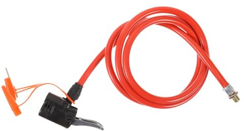 MOBUTOFU Fahrradpumpe Aufblasschlauch Frostschutzschlauch Metallkopf Wiederverwendbar Für Fahrradpumpen Fahrrad Zubehör Für Ganzjährigen Einsatz