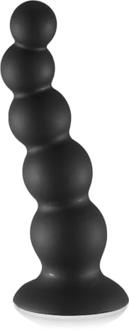 Shkanla 6.7 Inch Anal Butt Plug Trainer, Liquid Silicone Anal Beads with Strong Suction Cup for Hands-Free Play, Anus Dilator Prostate Massager with 5 Balls, Adult Sex Toys for Beginners Women Men