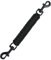 Ptwola Dog Collar Safety Clip Handmade Braided Lanyard Prong Collar Pinch Metal Double Ended Clasp Leash Connector Gentle Leader Backup Hook for Men Women Outdoor Dog Pet Harness