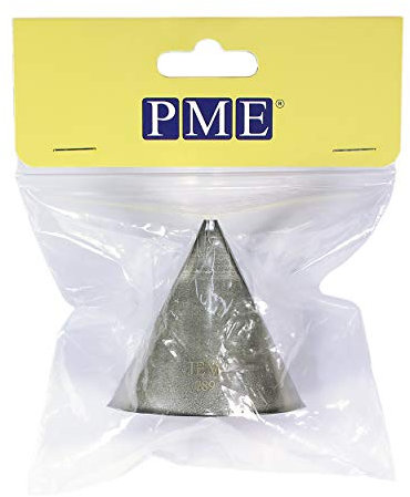 PME Bocchetta Decorativa, Acciaio Inossidabile, Argento, 7 x 9 x 3 cm