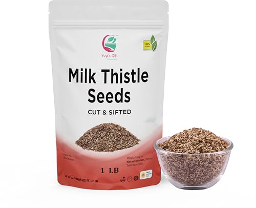 Milk Thistle Tea 1 LB | Promotes Liver Health | Loose Bulk Bag | by Yogi's Gift®