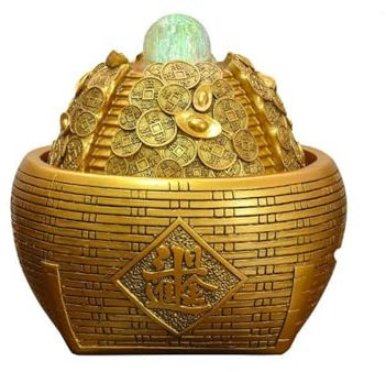 XUJUAN-0227 Fuente de Mesa Fuente de Agua circulante for Sala de Estar, Oficina en casa, Escritorio, Regalos de Negocios creativos for Mejorar el Feng Shui Decoración de Regalo