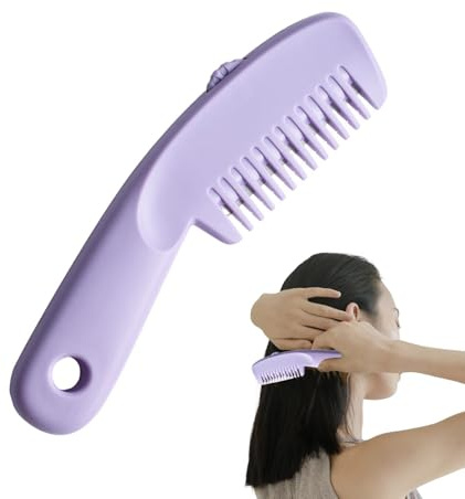 Pettine per tagliare, pettine a forbice - Taglio di capelli Taglio pettine multifunzionale - Donna Accessori stile portatile Bangs Strimmer Styler per vacanze, famiglie