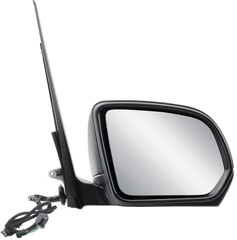 Specchio Esterno Destro Lato Passeggero Specchio Elettrico e Riscaldato Senza Frecce Ripiegabile Manualmente Copertura Posteriore Strutturata per Mercedes Vito W447 2014-2025