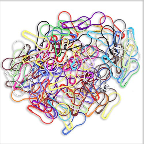 100 spille da balia in metallo multicolore, Spille di Sicurezza, Spille da Calabash, per artigianato, cucito, creazione di gioielli e luoghi di lavoro a casa