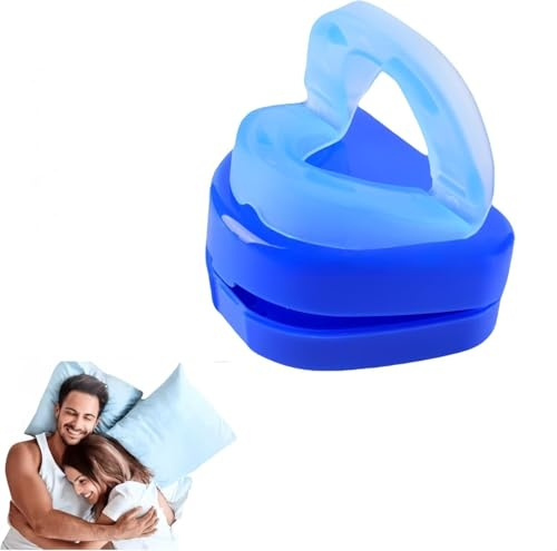 Rinovax Bite Antirussamento,Dispositivo Antirussamento Rinovax - Supporto per un Sonno Sereno, Design Ergonomico in TPE Puro, Aiuta a Ridurre il Russare (1 pc)