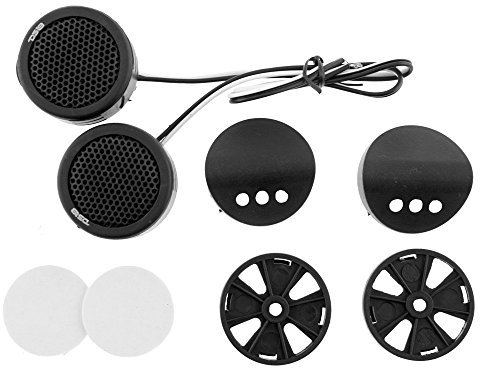 DS18 Car Audio Tweeter Dome Piezo 80w Watt Dash Door Surface Mount TWPZ Pair