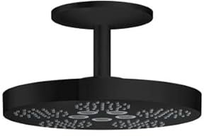 Hansgrohe Kopfbrause Axor One 280 2jet Deckenmontage mattschwarz, 48494670