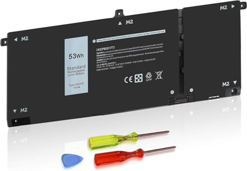 H5CKD Laptop Battery for Dell inspiron 7300 7306 7405 7500 2-in-1 7506 5501 5502 5300 5301 5400 5401 5402 5406 5408 5508 5409 5509 Latitude 3410 3510 vostro 5300 5301 5401 5501 9077G TXD03 7T8CD