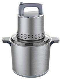 Picadora de Carne eléctrica, procesador de Alimentos de Acero Inoxidable para Carne, Verduras, Frutas y Frutos Secos.