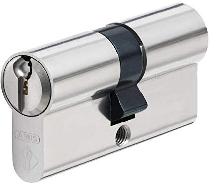 ABUS Vitess 1000 Doppelzylinder 45/50 mm | Profilzylinder Schließ-Zylinder mit Bohrschutz Kopierschutz & Not- und Gefahrenfunktion | Patentschutz bis 2034 | Inklusive 5 Schlüssel | Sicherungskarte