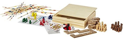Bullet Monte Carlo Multi Game Set (17 x 17 x 4.1 cm) (Wood)
