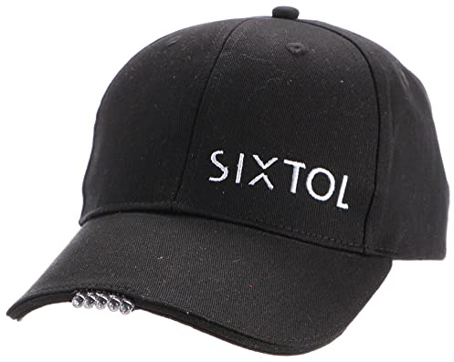 Basecap mit LED-Licht B-Cap 25 lm, wiederaufladbar, USB, Einheitsgröße, schwarz