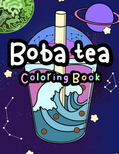 The Boba Tea Coloring Book