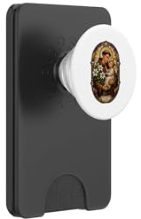 Sant'Antonio Di Padova Prega Per Noi Sacro Mosaico Arte Fede PopSockets PopWallet per MagSafe