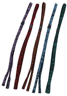 VORCOOL 5 STÜCKE Einstellbar Sport Brillenband rutschfeste Elastische Brillenhalter Brillenhalter Brillen Schnur (Zufällige Farbe)