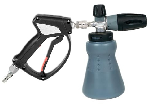 MTM Hydro Magnum 28 PF22.2 - Pistola a spruzzo per idropulitrice, pistola a spruzzatore per lavaggio auto, attacco per idropulitrice ad alta pressione, lancia in schiuma per barca, tetto, lavaggio