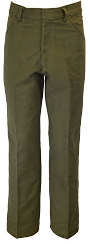 Walker & Hawkes - Pantalon Classique pour Homme - Moleskine 100% Coton
