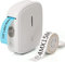 PRT Label Makers Machine with Tape Built-in Cutter Portable Bluetooth Handheld Sticker Printer for Home Office Organization iOS Android Mini Inkless Labeler USB Rechargeable- White