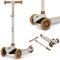 Lionelo Jessy Monopattino Evolutivo per Bambini 3+ anni fino a 50kg Scooter con ruote LED Pedana antiscivolo Freno d'Acciaio Regolabile in 4 Altezze Monopattino bambini Leggero 2.3kg