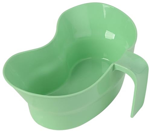 Wedhapy Emesis Basin 880ml Spit Cup with Handle Kidney-shaped Mouthwash Cup Heat Resistant Hospital Cup for Elderly Patient Pregnant WomanEmesis Basin Spit Cup Mouthwash Cup Hospital Cup
