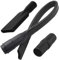GATSUZG Universal Extra Long Flexible Crevice Tool, 62cm Extension Nozzle Attachment for Hoover/Numatic, Multiple Models Vacuum Cleaners with 32mm & 35mm Connection, 35mm Flat Nozzle, Converter