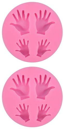 Lot De 2 Moules De Cuisson En Silicone En Forme De Palmier Pour Fondants Au Chocolat