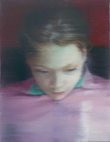 Rikin Liuff Berühmtes Gerhard Richter Poster《Das Mädchen》Wandkunst Abstrakte Leinwandmalerei Gerhard Richter Drucke für Home Office Bild Dekor 50x75cmx1 rahmenlos