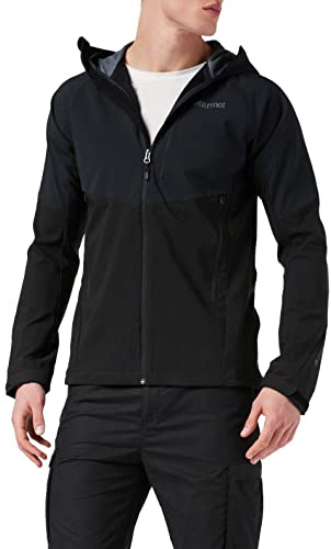 Marmot Rom Jacket Chaqueta Softshell, Chaqueta Outdoor, Anorak, Repelente Al Agua, Transpirable, Hombre, Black, XXL