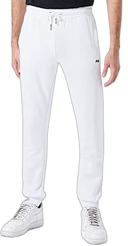 FILA Braives Sweat Pants-Bright White-M