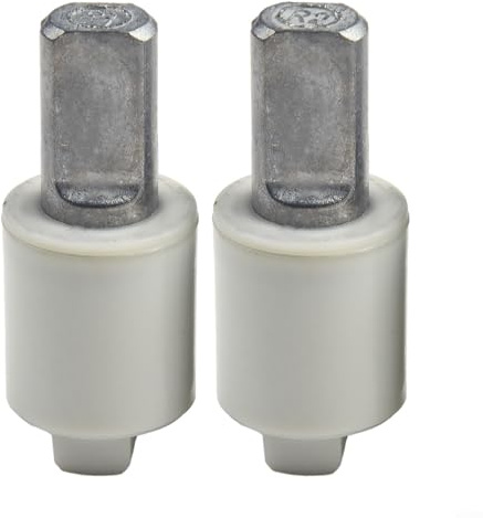 Juego de 2 amortiguadores de asiento de inodoro con mecanismo hidráulico de cierre suave para cierre silencioso